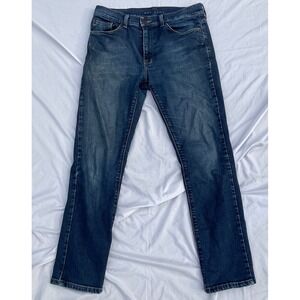 Mott & Bow Slim Fit Jeans Mens 31x30 Medium Indigo Blue Stretch Denim Pants